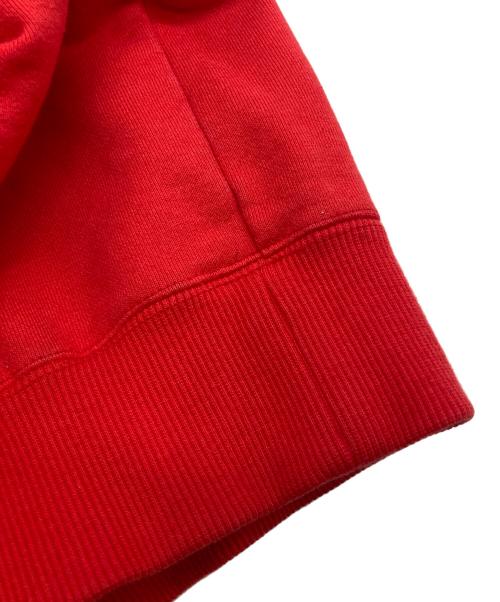 doublet（ダブレット）doublet (ダブレット) CHAOS EMBROIDERY HOODIE RED レッド サイズ:XLの古着・服飾アイテム