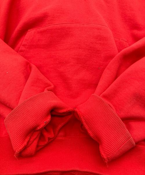 doublet（ダブレット）doublet (ダブレット) CHAOS EMBROIDERY HOODIE RED レッド サイズ:XLの古着・服飾アイテム