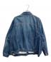 doublet (ダブレット) MARIONETTE SILK DENIM JACKET ネイビー サイズ:M：19000円
