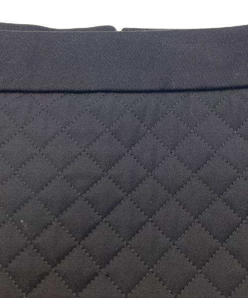 Salvatore Ferragamo（サルヴァトーレ フェラガモ）Salvatore Ferragamo (サルヴァトーレ フェラガモ) ドッキングキルティングスカート ブラック サイズ:44 未使用品の古着・服飾アイテム