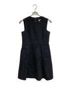 'S Max Maraエスマックスマーラ）の古着「バージンウールブレンドワンピース」｜ブラック