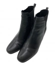 MACKINTOSH PHILOSOPHY（マッキントッシュ フィロソフィー）の古着「サイドゴアショートブーツ」｜ブラック