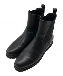 BEAUTY&YOUTH（ビューティーアンドユース）の古着「レザー サイドゴアブーツ」｜ブラック