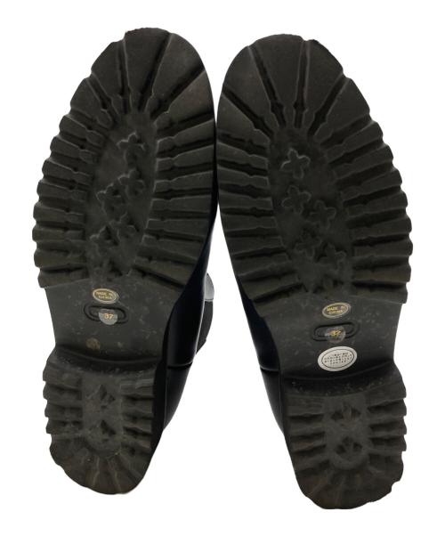 BEAUTY&YOUTH（ビューティーアンドユース）BEAUTY&YOUTH (ビューティーアンドユース) レザー サイドゴアブーツ ブラック サイズ:37の古着・服飾アイテム