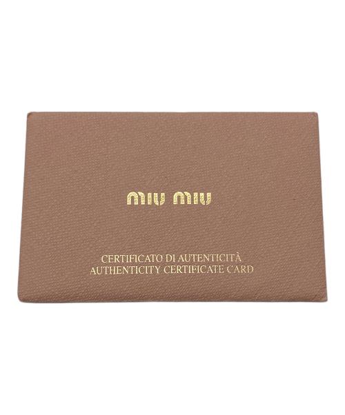 MIU MIU（ミュウミュウ）MIU MIU (ミュウミュウ) 2wayハンドバッグ/マテラッセ TURCHESEの古着・服飾アイテム