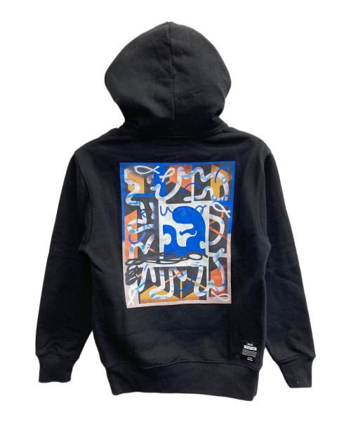 WIND AND SEA（ウィンダンシー）WIND AND SEA (ウィンダンシー) プルオーバーパーカー ブラック サイズ:Sの古着・服飾アイテム