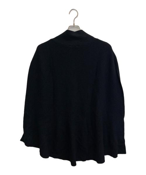 BEAUTY&YOUTH（ビューティーアンドユース）BEAUTY&YOUTH (ビューティーアンドユース) BY タートルネック ニットマント ベスト -2WAY- ブラック サイズ:表記無しの古着・服飾アイテム