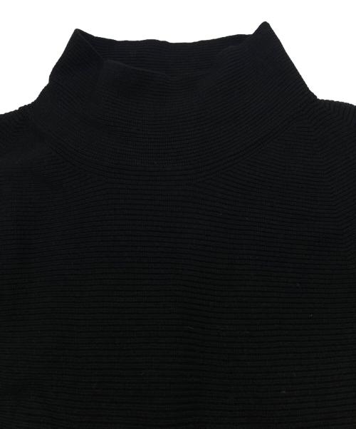 BEAUTY&YOUTH（ビューティーアンドユース）BEAUTY&YOUTH (ビューティーアンドユース) BY タートルネック ニットマント ベスト -2WAY- ブラック サイズ:表記無しの古着・服飾アイテム