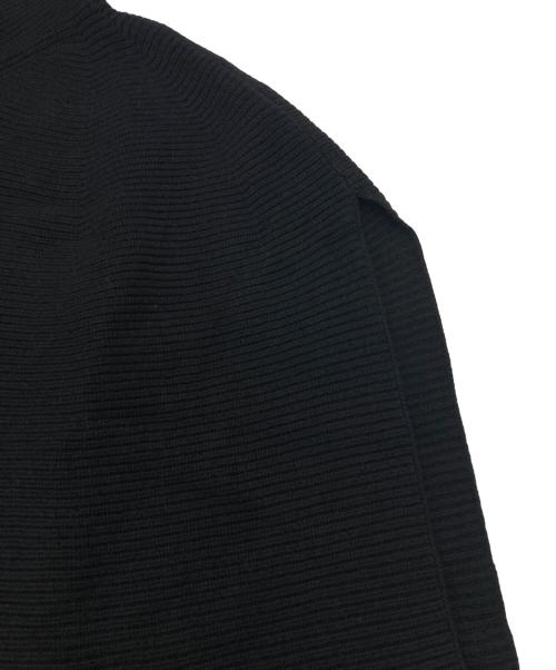 BEAUTY&YOUTH（ビューティーアンドユース）BEAUTY&YOUTH (ビューティーアンドユース) BY タートルネック ニットマント ベスト -2WAY- ブラック サイズ:表記無しの古着・服飾アイテム