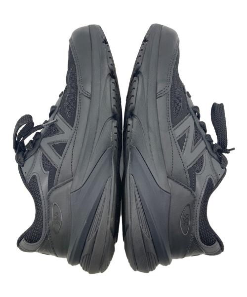 NEW BALANCE（ニューバランス）NEW BALANCE (ニューバランス) COMME des GARCONS HOMME (コムデギャルソン オム) U990CG6 ローカットスニーカー ブラック サイズ:28の古着・服飾アイテム