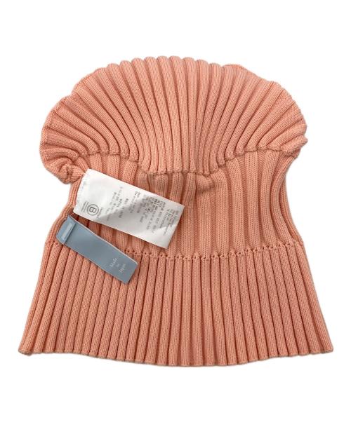 CFCL（シーエフシーエル）CFCL (シーエフシーエル) FLUTED BEANIE ピンク サイズ:Fの古着・服飾アイテム