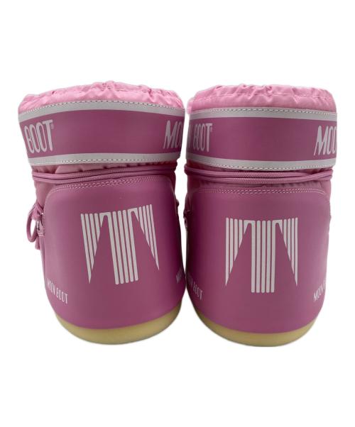 MOON BOOT（ムーンブーツ）MOON BOOT (ムーンブーツ) アイコンローナイロンブーツ ピンク サイズ:US7/8.5の古着・服飾アイテム