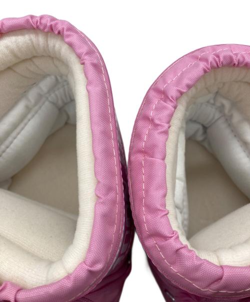 MOON BOOT（ムーンブーツ）MOON BOOT (ムーンブーツ) アイコンローナイロンブーツ ピンク サイズ:US7/8.5の古着・服飾アイテム