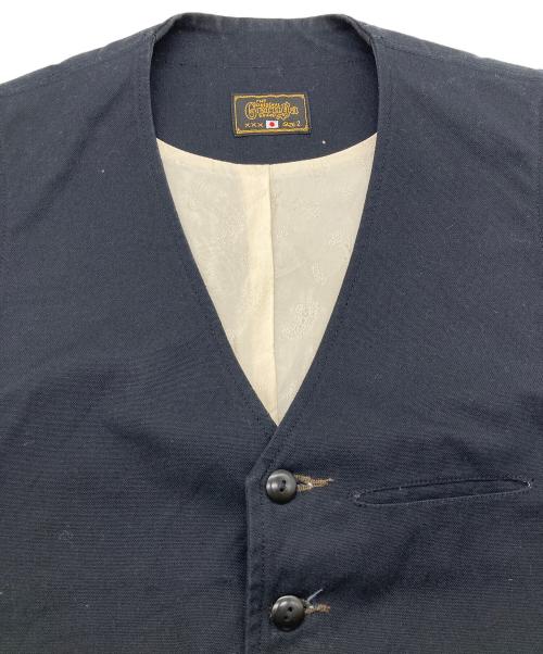 Geruga（ゲルガ）GERUGA (ゲルガ) ダックワークベスト ネイビー サイズ:2の古着・服飾アイテム