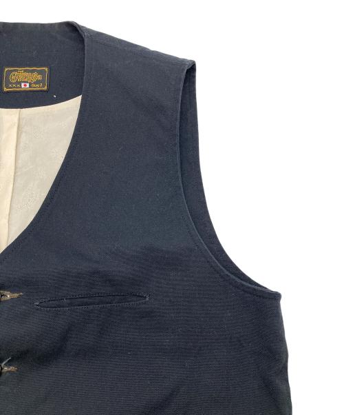 Geruga（ゲルガ）GERUGA (ゲルガ) ダックワークベスト ネイビー サイズ:2の古着・服飾アイテム