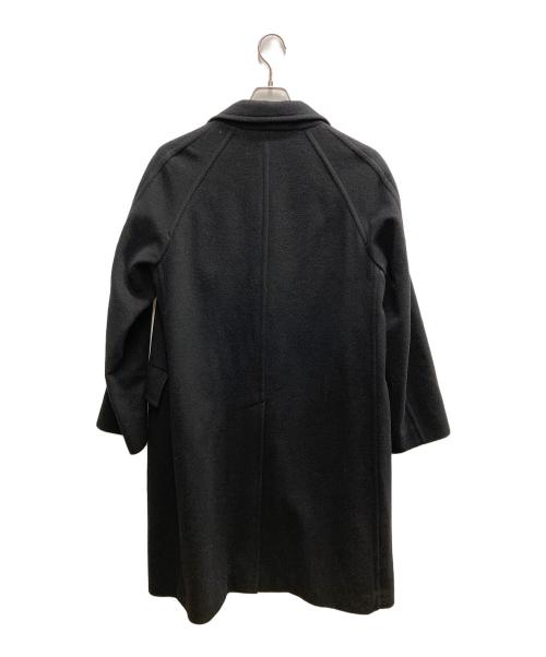 AURALEE（オーラリー）AURALEE (オーラリー) CASHMERE WOOL MOSSER CHESTERFIELD COAT ブラック サイズ:3の古着・服飾アイテム