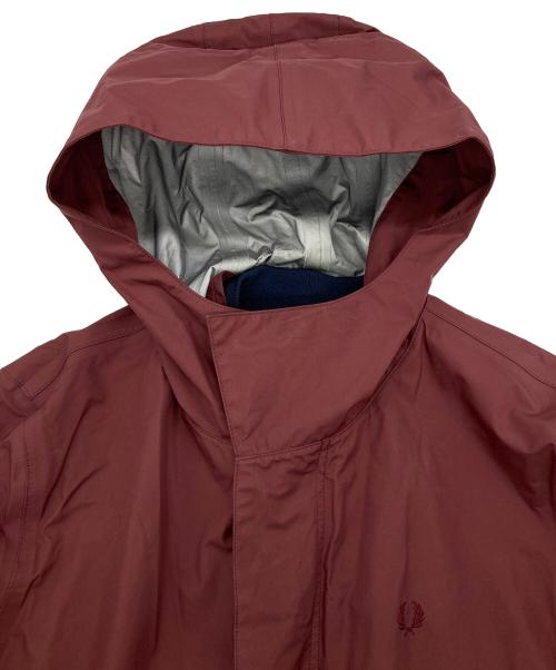 FRED PERRY（フレッドペリー）FRED PERRY (フレッドペリー) フィッシュテールパーカー レッド サイズ:Lの古着・服飾アイテム