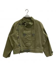 CRAFTSMANSHIP（クラフトマンシップ）の古着「モーターサイクル ジャケット」｜カーキ
