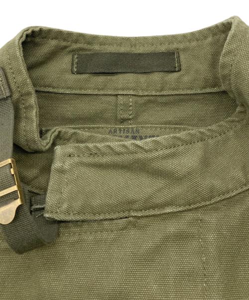 CRAFTSMANSHIP（クラフトマンシップ）CRAFTSMANSHIP (クラフトマンシップ) モーターサイクル ジャケット カーキ サイズ:Lの古着・服飾アイテム