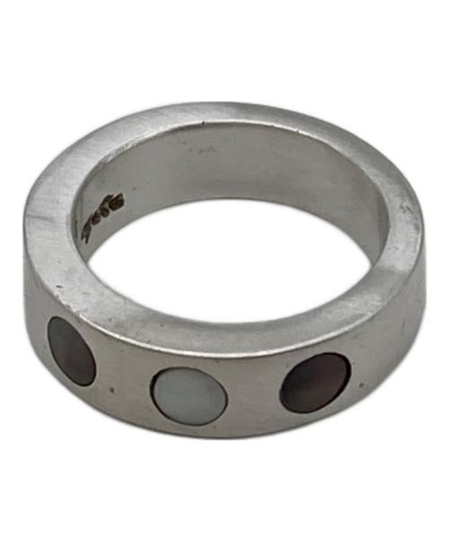 agete（アガット）agete (アガット) ホールデザインシルバーリング サイズ:9号の古着・服飾アイテム