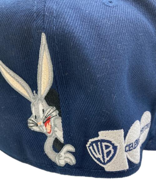 New Era（ニューエラ）New Era (ニューエラ) 59FIFTY Warner Brothers 100th Anniversary ネイビーの古着・服飾アイテム