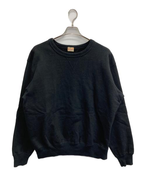 whitesville（ホワイツビル）whitesville (ホワイツビル) クルーネックスウェット ブラック サイズ:XLの古着・服飾アイテム