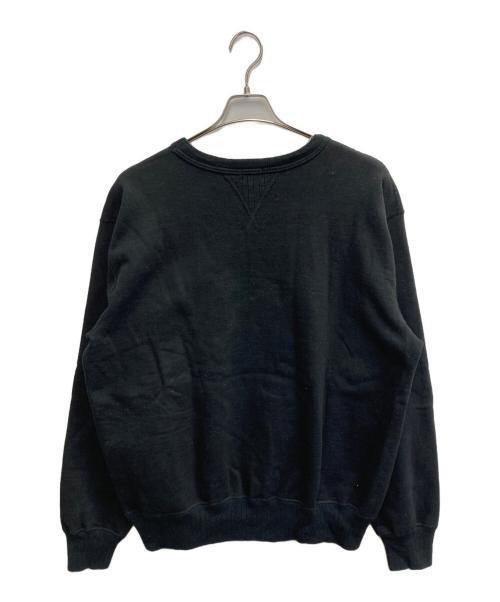 whitesville（ホワイツビル）whitesville (ホワイツビル) クルーネックスウェット ブラック サイズ:XLの古着・服飾アイテム