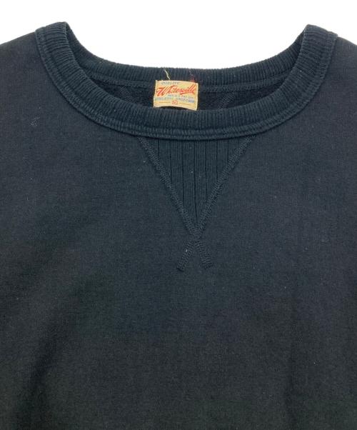 whitesville（ホワイツビル）whitesville (ホワイツビル) クルーネックスウェット ブラック サイズ:XLの古着・服飾アイテム