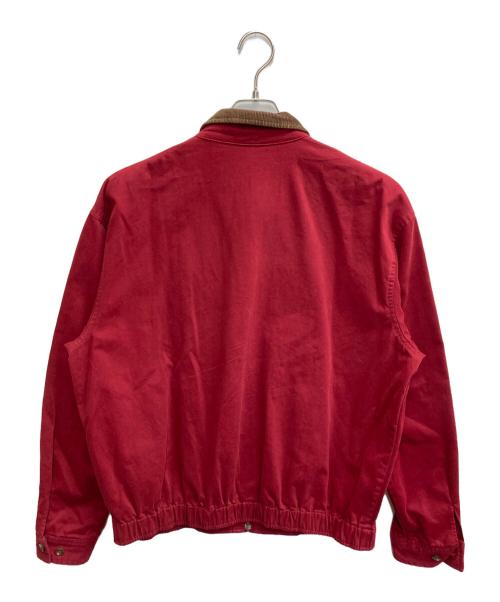 POLO RALPH LAUREN（ポロ・ラルフローレン）POLO RALPH LAUREN (ポロ・ラルフローレン) 襟コーデュロイスイングトップ レッド サイズ:Mの古着・服飾アイテム