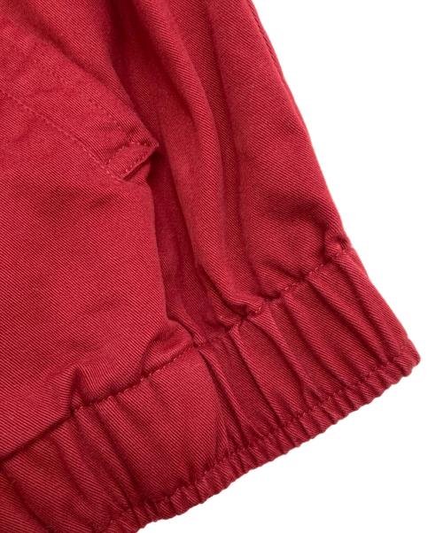 POLO RALPH LAUREN（ポロ・ラルフローレン）POLO RALPH LAUREN (ポロ・ラルフローレン) 襟コーデュロイスイングトップ レッド サイズ:Mの古着・服飾アイテム