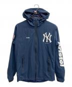 SOPH.×F.C.R.B.×MLBソフ×エフシーレアルブリストル×エムエルビー）の古着「MLB TOUR WARM UP JACKET」｜ネイビー