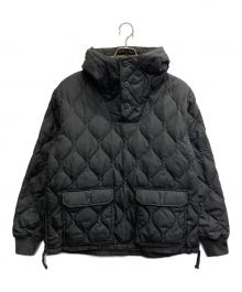 TAION（タイオン）の古着「ミリタリー ダウンフーディー」｜ブラック