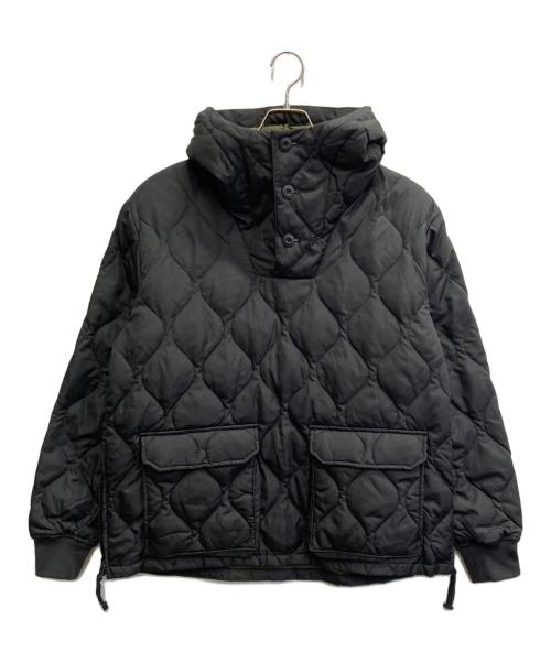 TAION（タイオン）TAION (タイオン) ミリタリー ダウンフーディー ブラック サイズ:asia Lの古着・服飾アイテム