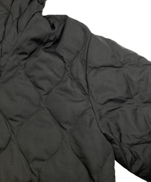 TAION（タイオン）TAION (タイオン) ミリタリー ダウンフーディー ブラック サイズ:asia Lの古着・服飾アイテム