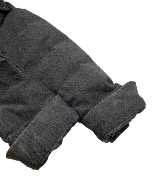 Eddie Bauer（エディーバウアー）Eddie Bauer (エディーバウアー) ヘリンボーンストームダウンジャケット グレー サイズ:Sの古着・服飾アイテム