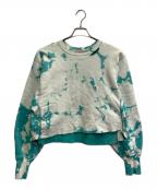 Champion REVERSE WEAVEチャンピオン リバース ウィーブ）の古着「カットオフリメイクスウェット」｜タイダイ