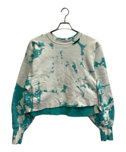 Champion REVERSE WEAVE（チャンピオン リバース ウィーブ）Champion REVERSE WEAVE (チャンピオン リバース ウィーブ) カットオフリメイクスウェット タイダイ サイズ:XLの古着・服飾アイテム