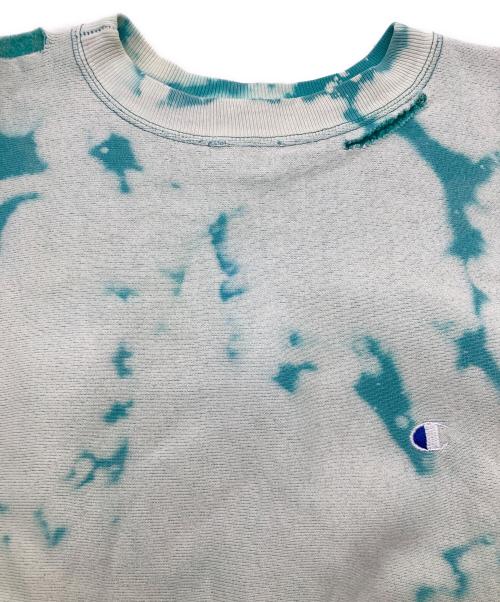 Champion REVERSE WEAVE（チャンピオン リバース ウィーブ）Champion REVERSE WEAVE (チャンピオン リバース ウィーブ) カットオフリメイクスウェット タイダイ サイズ:XLの古着・服飾アイテム