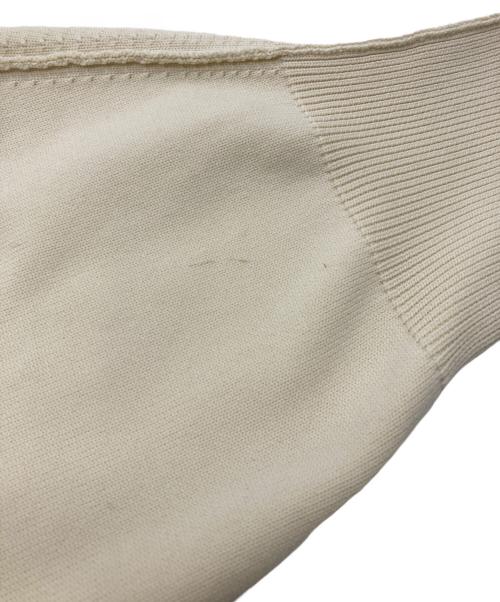 MAISON SPECIAL（メゾンスペシャル）MAISON SPECIAL (メゾンスペシャル) 2WAYコクーンスリーブショートニット ベージュ サイズ:Mの古着・服飾アイテム