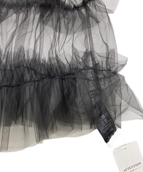 VERMEIL par iena（ヴェルメイユ パー イエナ）VERMEIL par iena (ヴェルメイユ パー イエナ) チュールビスチェ ブラック サイズ:FREE 未使用品の古着・服飾アイテム