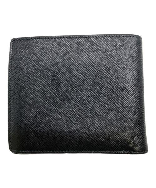 PRADA（プラダ）PRADA (プラダ) サフィアーノクロコレザー2つ折り財布の古着・服飾アイテム