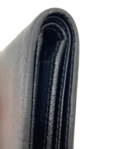 PRADA（プラダ）PRADA (プラダ) サフィアーノクロコレザー2つ折り財布の古着・服飾アイテム