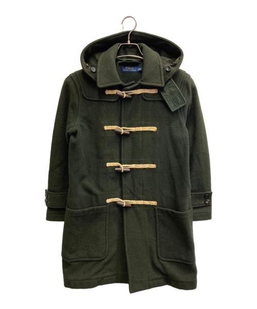 POLO RALPH LAUREN（ポロ・ラルフローレン）POLO RALPH LAUREN (ポロ・ラルフローレン) ダッフルコート グリーン サイズ:XSの古着・服飾アイテム