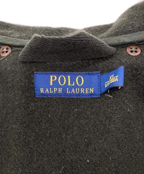 POLO RALPH LAUREN（ポロ・ラルフローレン）POLO RALPH LAUREN (ポロ・ラルフローレン) ダッフルコート グリーン サイズ:XSの古着・服飾アイテム