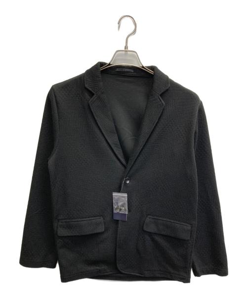 EDIFICE（エディフィス）EDIFICE (エディフィス) マルチジャガード ジャケット ブラック サイズ:M 未使用品の古着・服飾アイテム