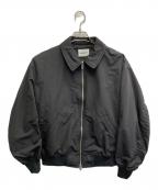 MONKEY TIMEモンキータイム）の古着「OCTA ビンテージライク タフタ ボンバー ジャケット」｜ブラック