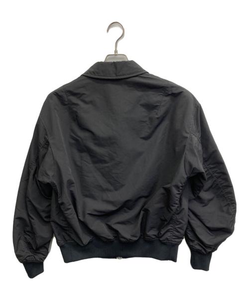 MONKEY TIME（モンキータイム）MONKEY TIME (モンキータイム) OCTA ビンテージライク タフタ ボンバー ジャケット ブラック サイズ:S 未使用品の古着・服飾アイテム