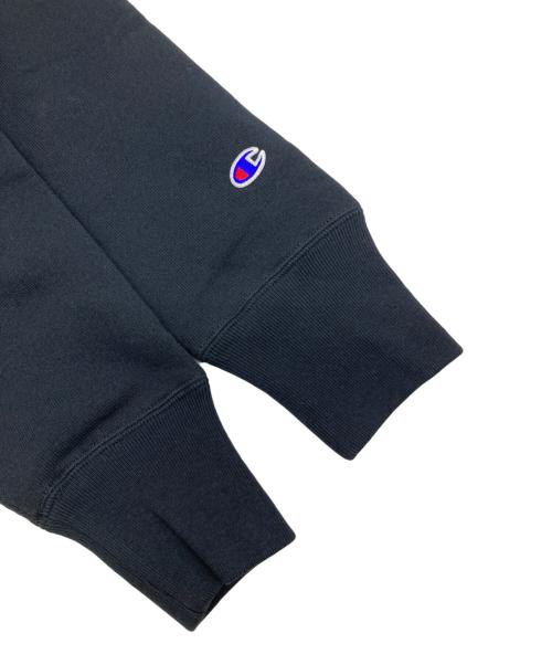 Champion（チャンピオン）Champion (チャンピオン) ハーフジップスウェットシャツ 24FW ブラック サイズ:L 未使用品の古着・服飾アイテム
