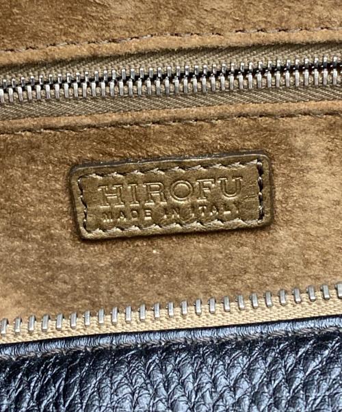 HIROFU（ヒロフ）HIROFU (ヒロフ) ミニボストンバッグ ブラックの古着・服飾アイテム