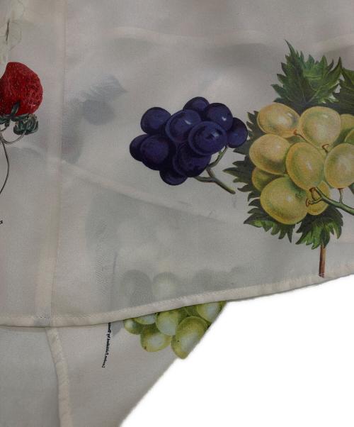 CABAN（キャバン）CABaN (キャバン) シルク HARVEST ロングスカート ホワイト サイズ:XSの古着・服飾アイテム